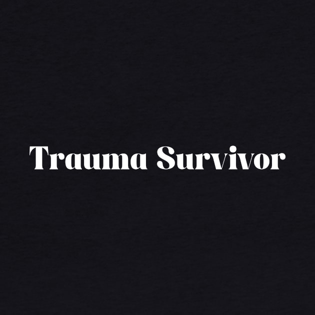 trauma survivor by hananeshopping